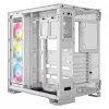 Caixa de PC CORSAIR – iCUE LINK 6500X RGB Mid-Tower Dual Chamber branco