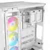 Caixa de PC CORSAIR – iCUE LINK 6500X RGB Mid-Tower Dual Chamber branco