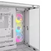 Caixa de PC CORSAIR – iCUE LINK 6500X RGB Mid-Tower Dual Chamber branco