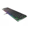 Teclado Gaming GENESIS Thor 420 RGB USB QWERTY US International Prateado