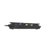 Teclado Gaming GENESIS Thor 420 RGB USB QWERTY US International Prateado