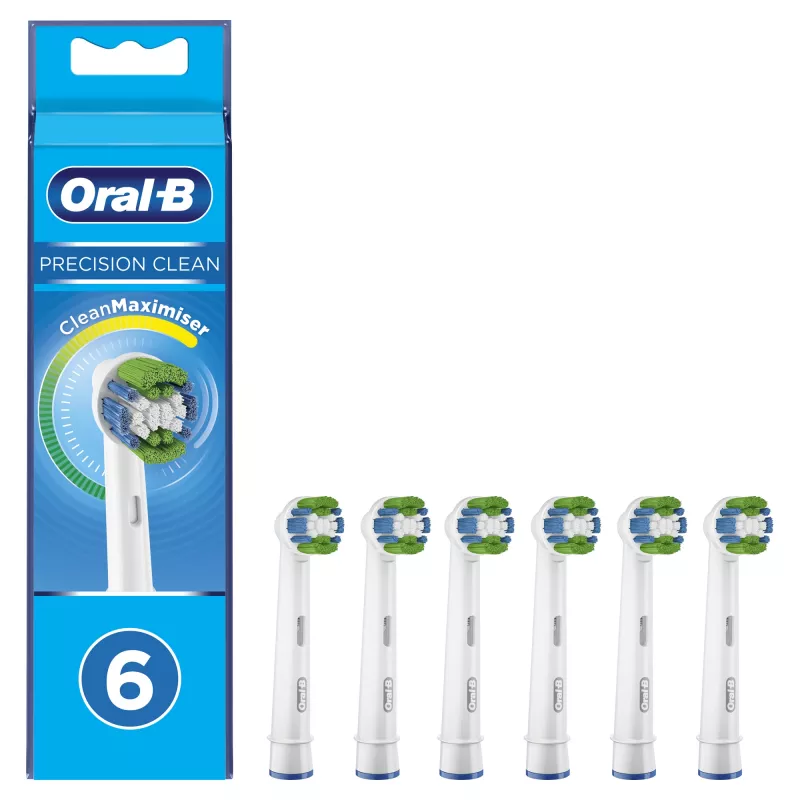 Cabeça de escova Oral-B Precision Clean 80339528 6 unid. Branco