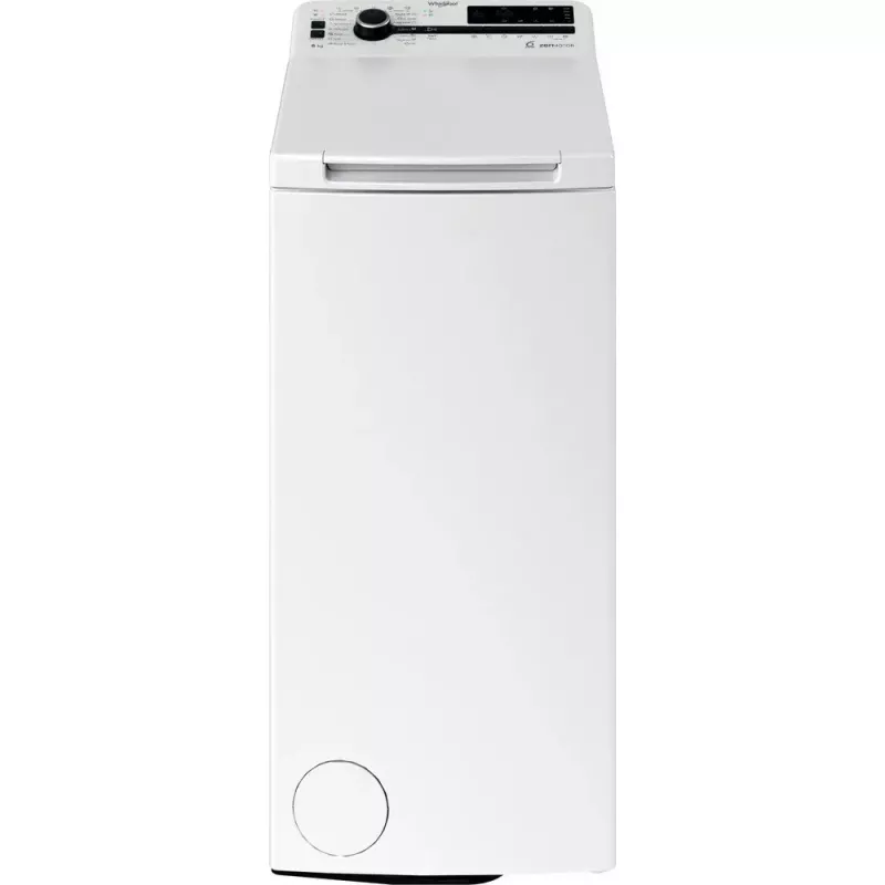 Máquina de lavar de carga superior WHIRLPOOL TDLRBX 6252BS EU — 6 kg, 1200 rpm, Classe de eficiência energética B, 900×400×600 mm, branco