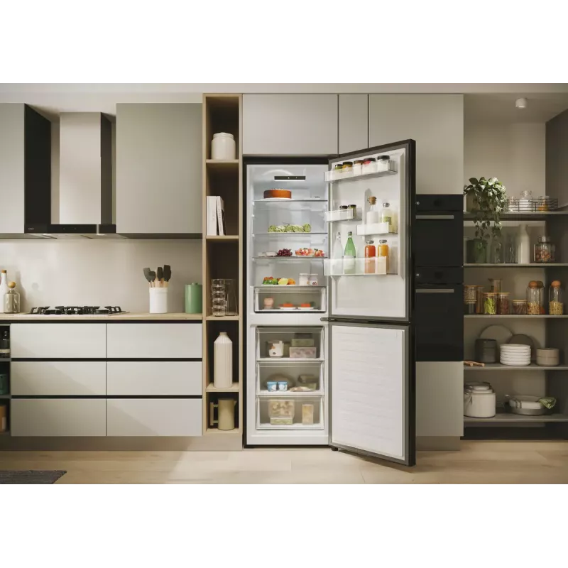 Frigorífico Candy Fresco ECN2CQTEB186 355 L Preto No Frost