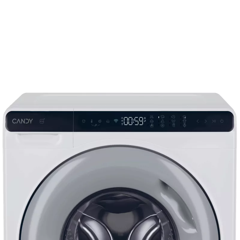 Máquina de lavar Candy CW50-BP12307GU-S de carga frontal 5 kg 1200 rpm Branco