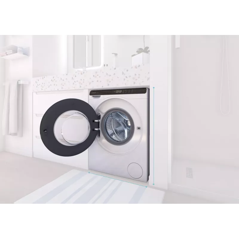 Máquina de lavar Candy CW50-BP12307GU-S de carga frontal 5 kg 1200 rpm Branco