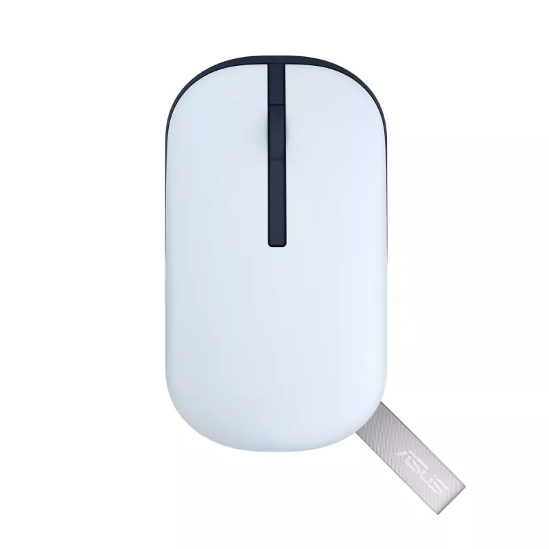 Rato ASUS Marshmallow MD100 Escritório Ambidestro RF Wireless + Bluetooth Ótico 1600 DPI