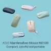 Rato ASUS Marshmallow MD100 Escritório Ambidestro RF Wireless + Bluetooth Ótico 1600 DPI
