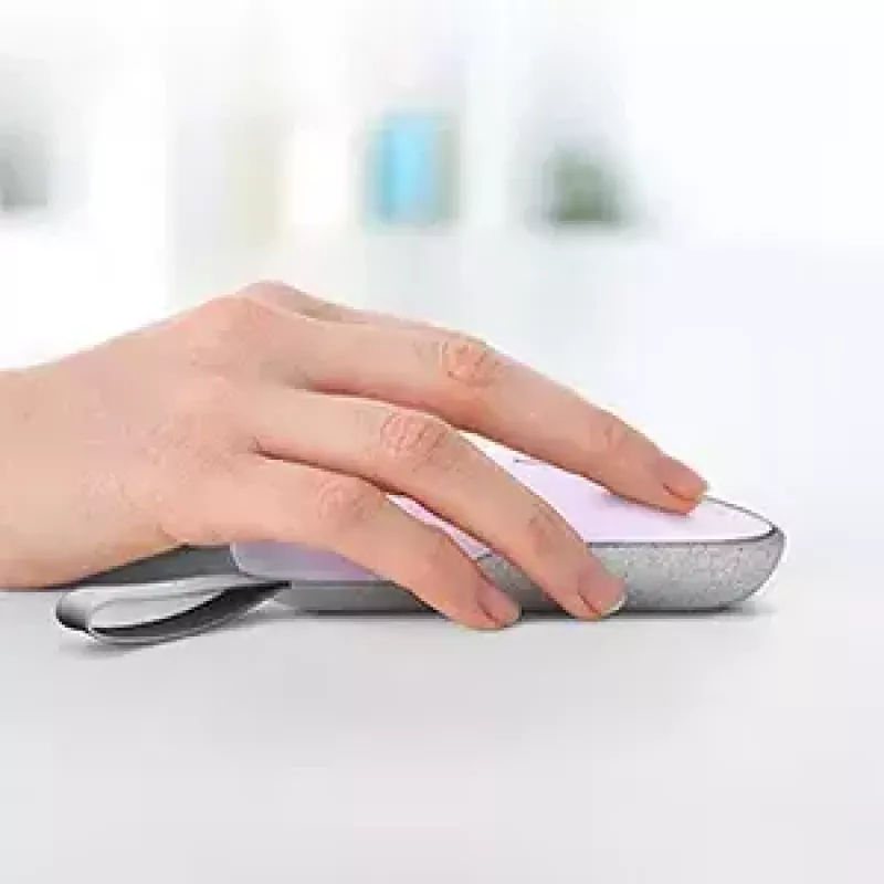 Rato ASUS Marshmallow MD100 Escritório Ambidestro RF Wireless + Bluetooth Ótico 1600 DPI