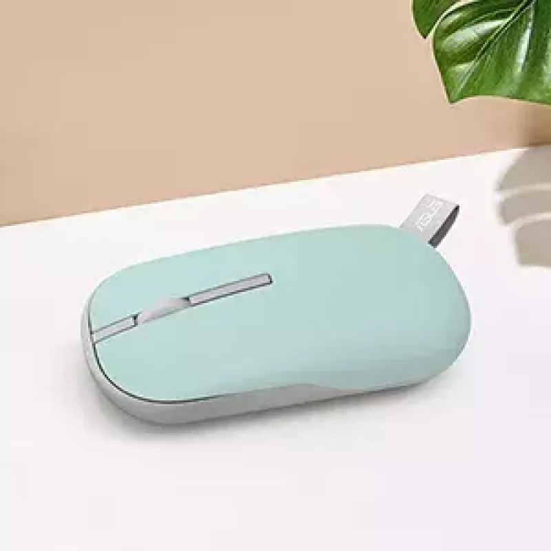 Rato ASUS Marshmallow MD100 Escritório Ambidestro RF Wireless + Bluetooth Ótico 1600 DPI