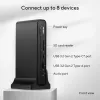 Dock USB-C ASUS Triple Display DC300 Docking USB 3.2 Gen 2 (3.1 Gen 2) Type-C Preto