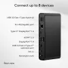 Dock USB-C ASUS Triple Display DC300 Docking USB 3.2 Gen 2 (3.1 Gen 2) Type-C Preto