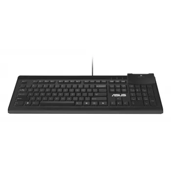 Teclado ASUS Smart Card KU100 para casa/escritório USB preto