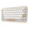 Teclado Bluetooth sem fios ASUS Marshmallow KW100 — layout US International, Oat Milk
