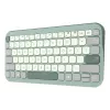 Teclado Bluetooth sem fios ASUS Marshmallow KW100 — layout US International, design compacto