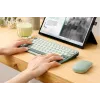 Teclado Bluetooth sem fios ASUS Marshmallow KW100 — layout US International, design compacto