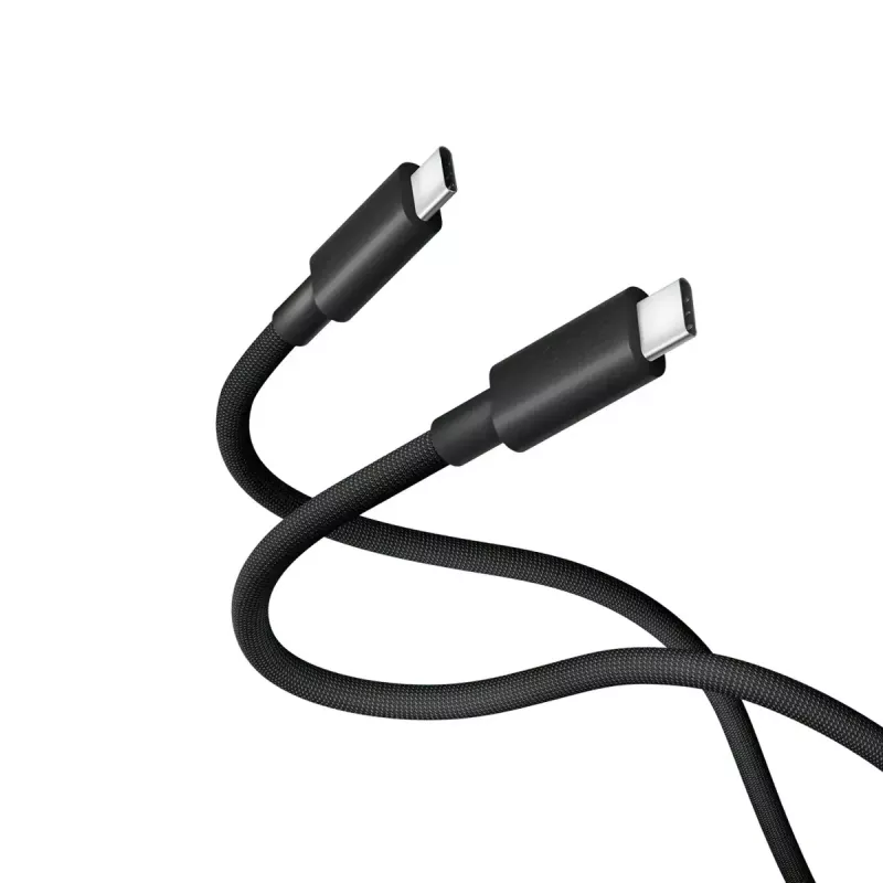 Cabo USB-C para USB-C trançado Xiaomi 6A High-Speed USB4, 1m