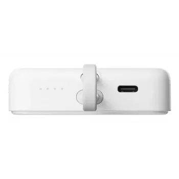 Powerbank Xiaomi BHR9822GL 10000 mAh Li-Ion com carregamento sem fios, 2× USB-C, branco