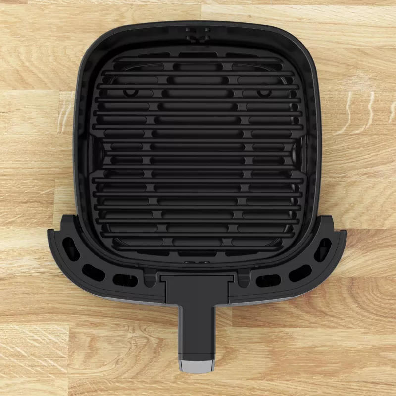 Fritadeira de ar quente Tefal Easy Fry & Grill EY801D 6,5 L de bancada 1650 W aço inoxidável
