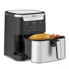 Fritadeira de ar quente Tefal Easy Fry & Grill EY801D 6,5 L de bancada 1650 W aço inoxidável