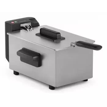 Fritadeira Tristar FR-9334 – capacidade individual de 3 L, 2000 W, botão rotativo, prateado