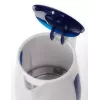 Chaleira elétrica Adler 1,7 L 2200 W azul branco
