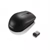 Rato sem fios compacto Lenovo 300 preto, 1000 DPI, 2,4 GHz