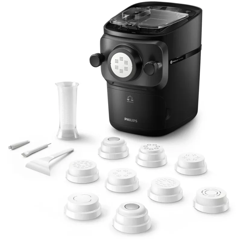 Máquina de fazer massa Philips série 7000 HR2665/96 — 200 W, 220–240 V, compacta, metal/plástico, 229×327×322 mm