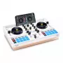 Controlador DJ Hercules DJControl Mix Ultra – branco, controlador Bluetooth portátil