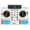 Controlador DJ Hercules DJControl Mix Ultra – branco, controlador Bluetooth portátil