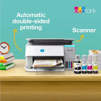 Impressora multifunções jato de tinta Epson EcoTank L4366 — A4, 4800 x 1200 DPI, 33 ppm, Wi‑Fi, Ethernet, frente e verso