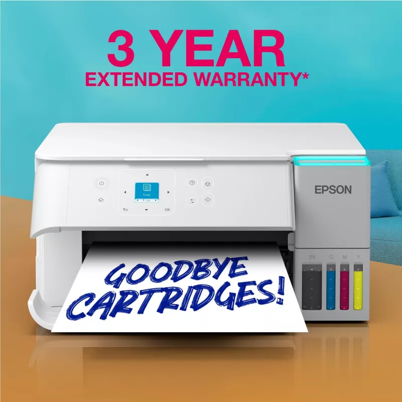 Impressora multifunções jato de tinta Epson EcoTank L4366 — A4, 4800 x 1200 DPI, 33 ppm, Wi‑Fi, Ethernet, frente e verso