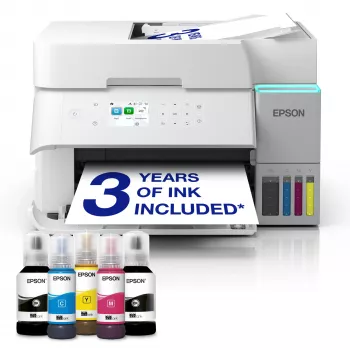 Impressora multifunções jato de tinta Epson EcoTank L6376 — cor, A4, 4800 x 1200 DPI, 35 ppm, Wi‑Fi, Ethernet, frente e verso