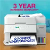 Impressora multifunções jato de tinta Epson EcoTank L6376 — cor, A4, 4800 x 1200 DPI, 35 ppm, Wi‑Fi, Ethernet, frente e verso