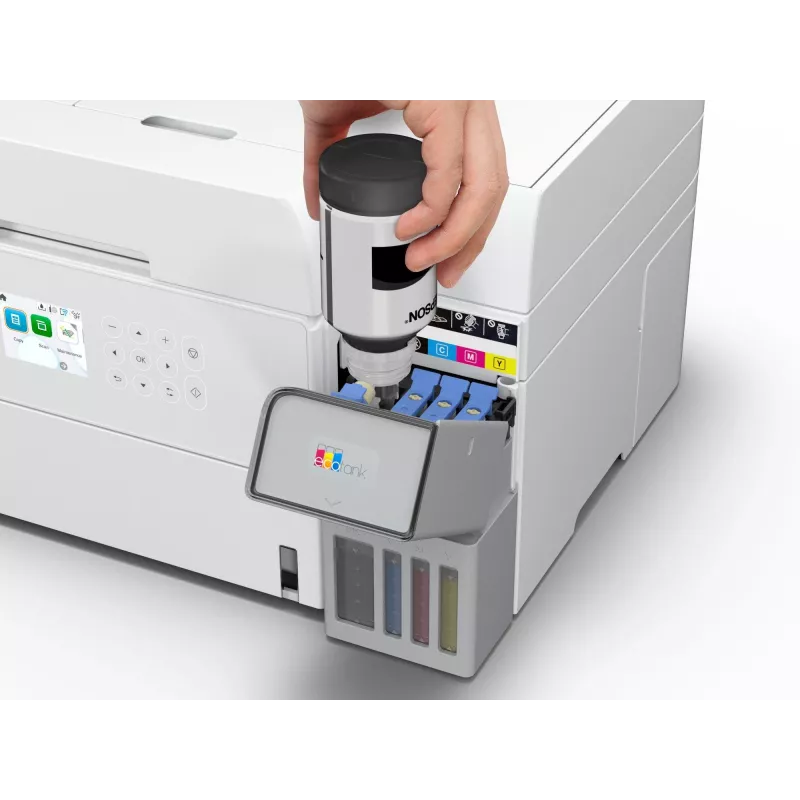 Impressora multifunções jato de tinta Epson EcoTank L6376 — cor, A4, 4800 x 1200 DPI, 35 ppm, Wi‑Fi, Ethernet, frente e verso