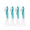 Cabeças de escova de substituição Sonicare For Kids Philips HX6034/90 — 4 unidades, azul/branco, substituição a cada 3 meses