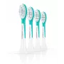 Cabeças de escova de dentes Philips Sonicare For Kids HX6044/90, 4 unidades, azul/branco, substituição a cada 3 meses