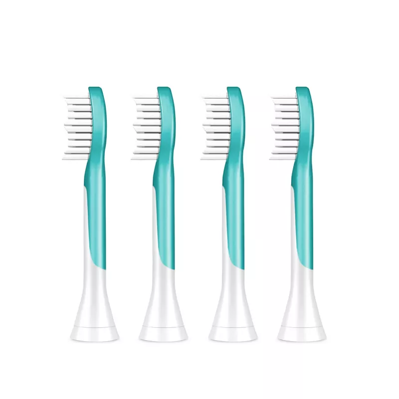 Cabeças de escova de dentes Philips Sonicare For Kids HX6044/90, 4 unidades, azul/branco, substituição a cada 3 meses