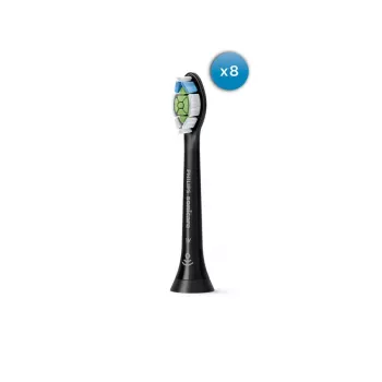 Escovas de substituição Philips Optimal White HX6068/88 pack de 8 preto
