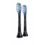 Cabeças de escova Philips Premium Gum Care HX9052/88 pack de 2, 2 unid., preto, 3 meses, suave, 62000 movimentos por minuto, Philips