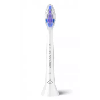 Cabeças de escova Philips HX6052/87 Sensitive pack de 2, cerdas extra suaves, branco