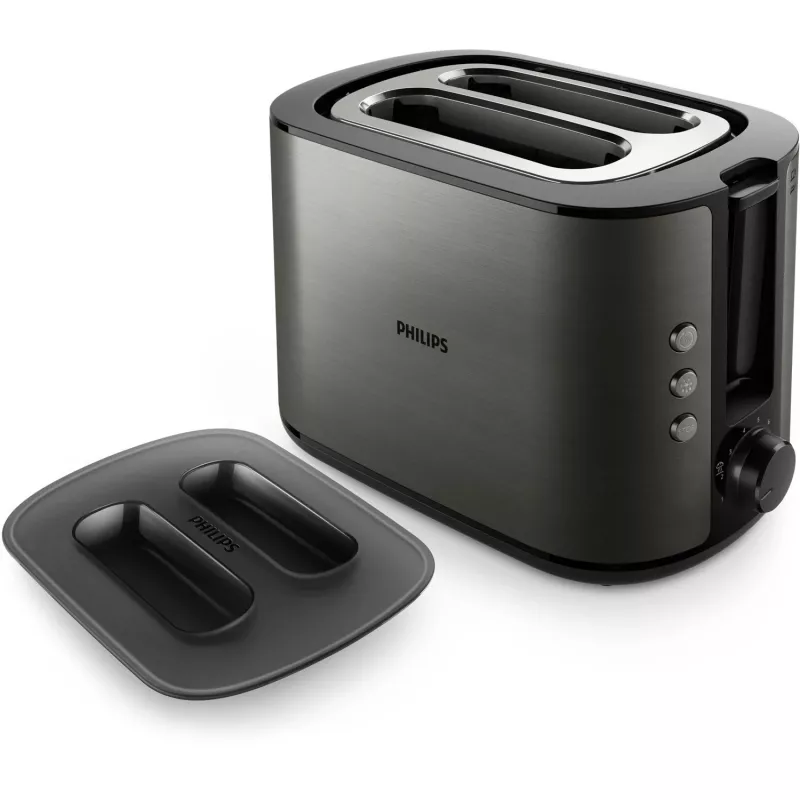 Torradeira Philips Viva Collection HD2651/80 8 2 fatias 1050 W titânio