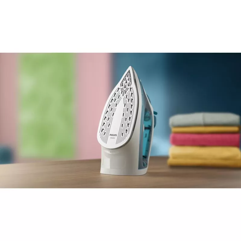Ferro de engomar a vapor Philips série 2000 DST2020/90 base cerâmica 2000 W Aqua