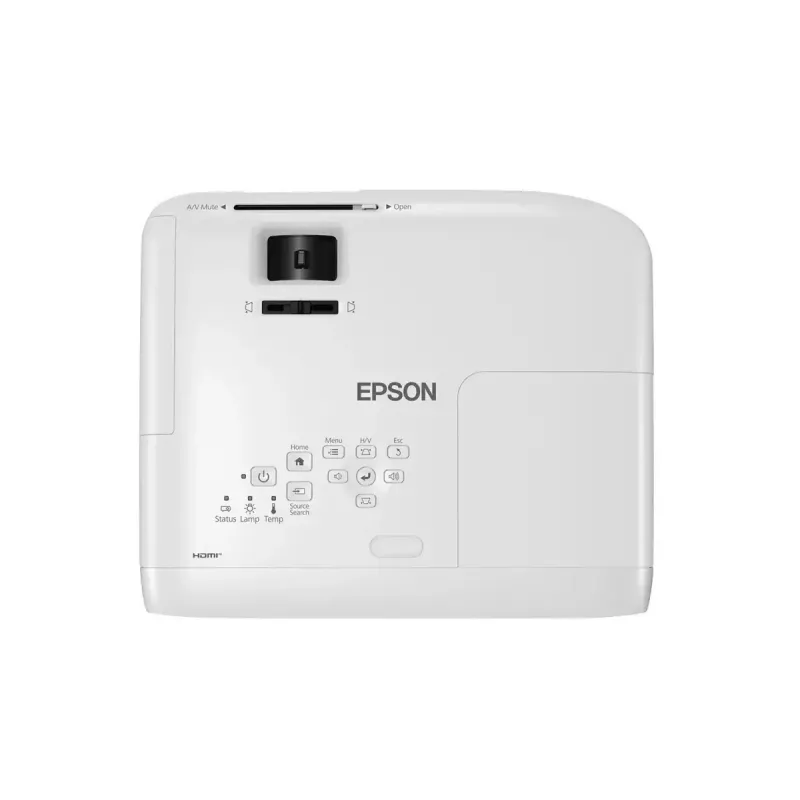 Projetor de objetiva padrão Epson EB-E24 3600 lúmenes ANSI 3LCD XGA (1024x768) branco