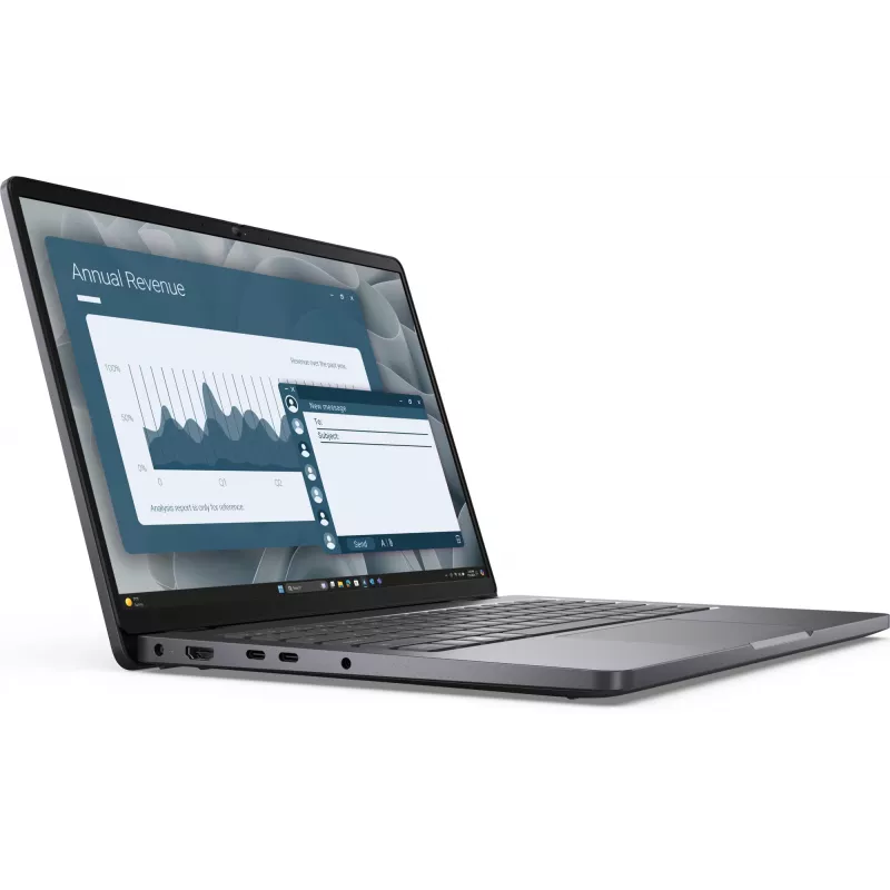 DELL Pro 14 PC14255 AMD Ryzen™ 5 PRO 230 Portátil 35,6 cm (14 polegadas) Full HD+ 16 GB DDR5-SDRAM 512 GB SSD Wi-Fi 6E (802.11ax) Windows 11 Pro preto