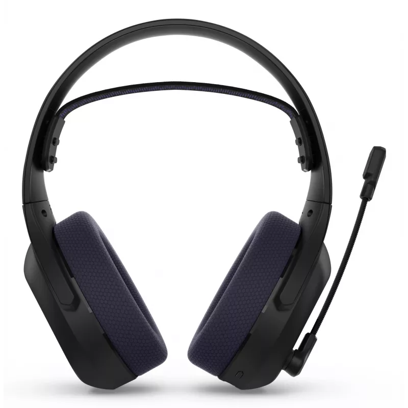 Auscultadores Lenovo Legion H410 sem fios com arco de cabeça gaming USB Type-C Bluetooth preto, roxo