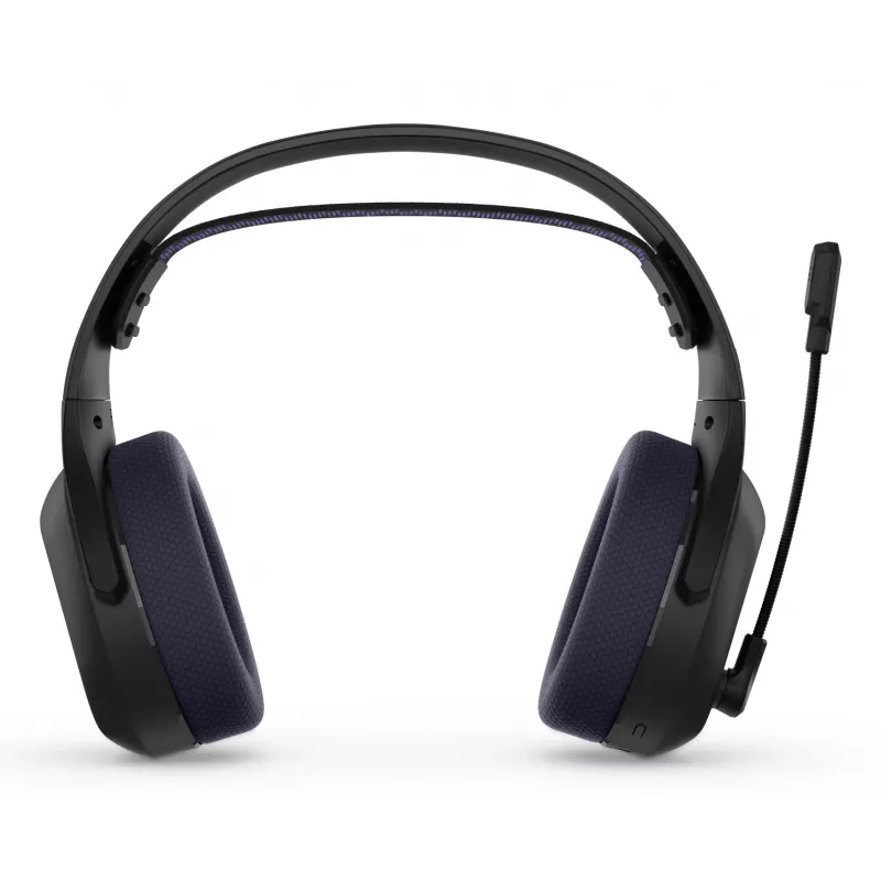 Auscultadores Lenovo Legion H410 sem fios com arco de cabeça gaming USB Type-C Bluetooth preto, roxo