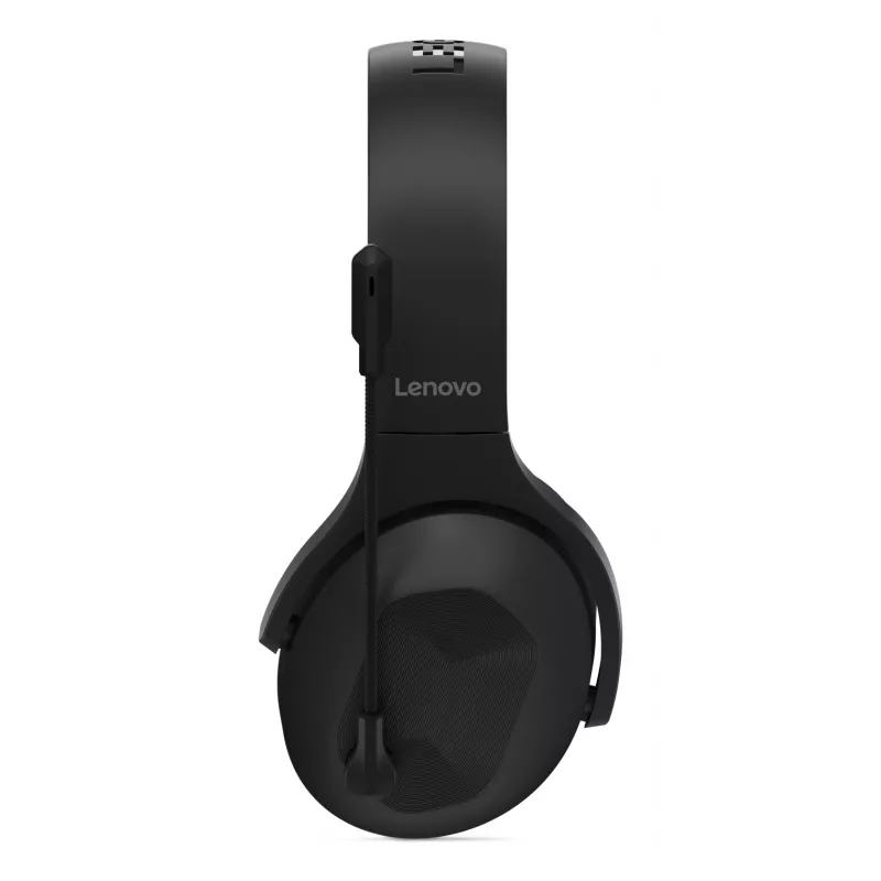 Auscultadores Lenovo Legion H410 sem fios com arco de cabeça gaming USB Type-C Bluetooth preto, roxo