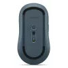 Rato ótico Bluetooth sem fios ambidestro Lenovo Yoga – 4000 dpi, 8 botões, roda de deslocamento, alimentado por pilhas, azul-petróleo