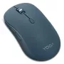 Rato ótico Bluetooth sem fios ambidestro Lenovo Yoga – 4000 dpi, 8 botões, roda de deslocamento, alimentado por pilhas, azul-petróleo
